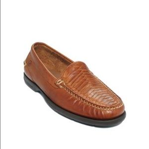 Sperry Top - Sider Tremont Woven Leather Loafers size 10.